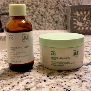 Arbonne, never opened, was a free gift